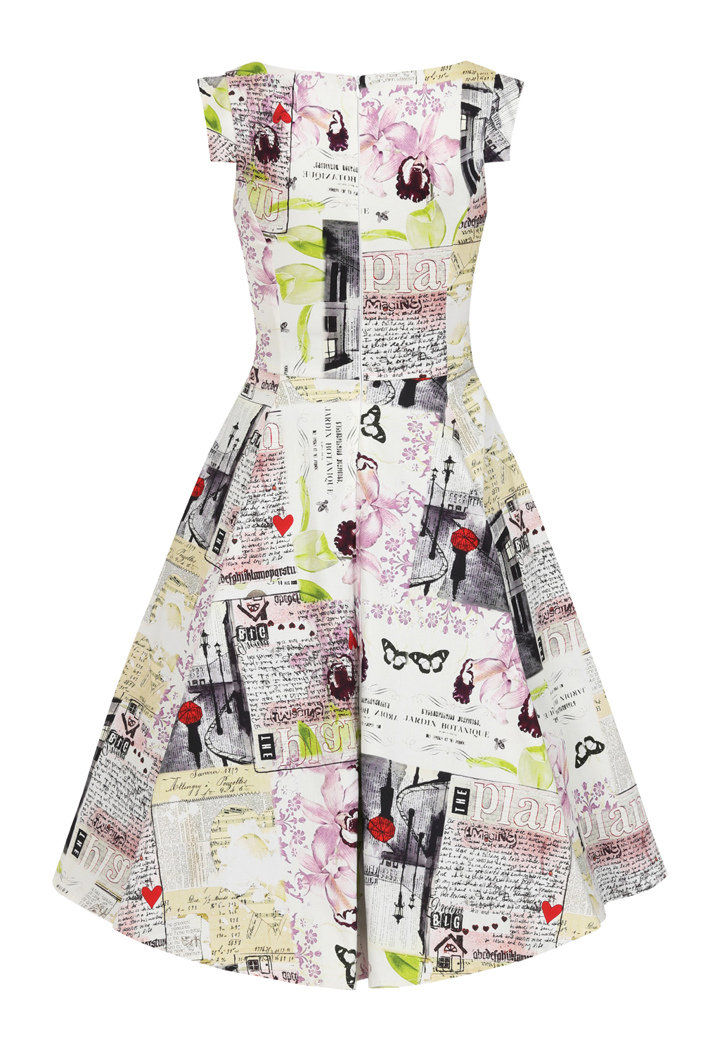 bebe newsprint dress